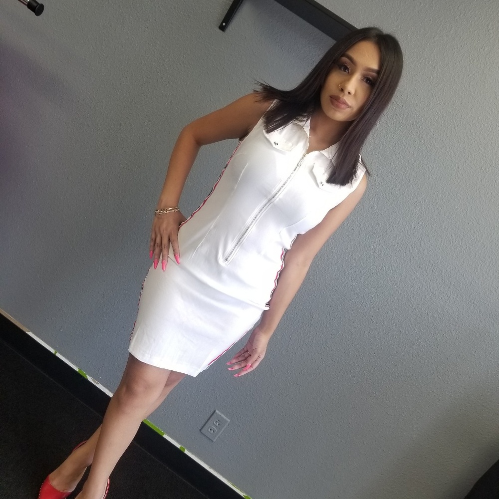 White dress